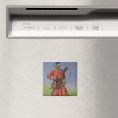Bokharan Soldier , 1873 Magnet (In Situ (Geschirrspüler))