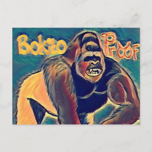Bokito Proof Postkarte (Vorderseite)