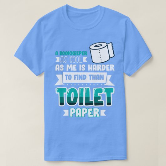 Bokkeeper Funny Gift Idee für Buchhalter 10 T-Shirt (Design vorne)