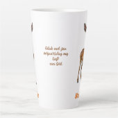 BOKKIE Afrikaans Saffa Expat Afrikaanse Humor Milchtasse (Vorderseite)