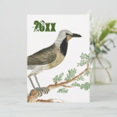 Bokmakierie | Bird Animation Jigsaw Oma Einladung (Stehend Vorderseite)