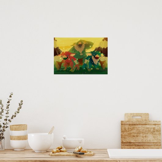 Bokoblin Trio Poster (Küche)