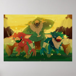 Bokoblin Trio Poster