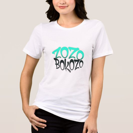 BOKOZO Graffiti - ZOZO BOKOZO Edition Tri-Blend Shirt (Vorderseite)