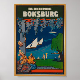 Boksburg South Africa Vintage Travel Poster