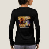 Bokuchander's Holiday long-sleeved t-shir Ladies M Tri-Blend Shirt (Rückseite)