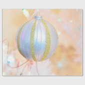 bola navidad color dorado geschenkpapier (Flach)