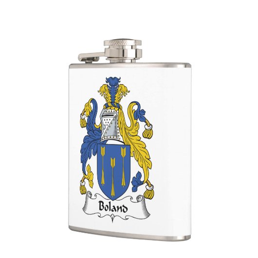 Boland Familienwappen Flachmann (Links)