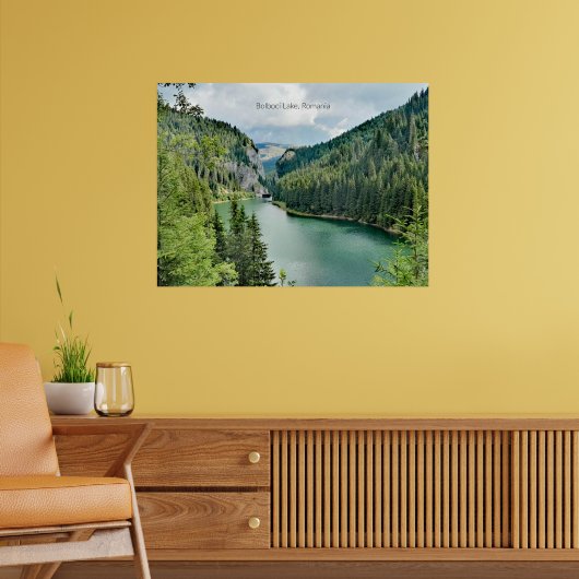 Bolboci-See, Rumänien Poster (Wohnzimmer 2)