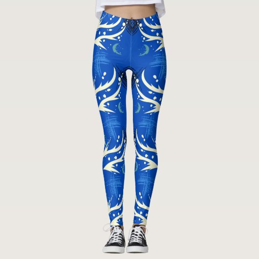 Bold Absolute Null Dragon Slash Muster Leggings (Vorderseite)