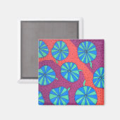 Bold Abstrakt Art Magnet (Vorderseite/Rückseite)