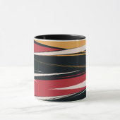 Bold Abstrakt Geometric Art Tasse (Zentrum)