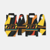 Bold African Print Favor Box Geschenkschachtel (Ungefaltet)