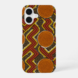 Bold African Print iPhone 16 Hülle