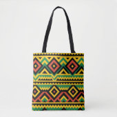 Bold African Print Tasche (Vorderseite)