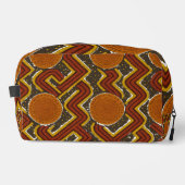 Bold African Print Waschbeutel (Vorderseite)
