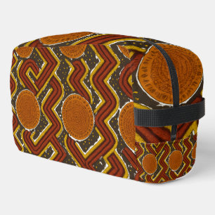 Bold African Print Waschbeutel
