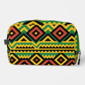 Bold African Print Waschbeutel (Vorderseite)