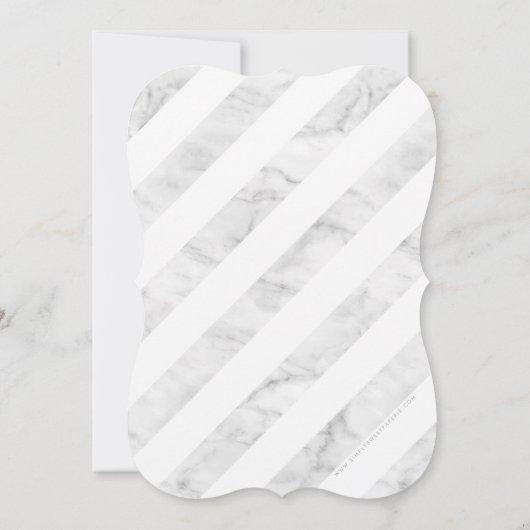 BOLD AGE NUMBER minimal schwarz & marmor 21. INVIT Einladung (Rückseite)