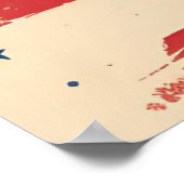 Bold American Eagle – 4th of July Freedom Design Poster (Ecke)