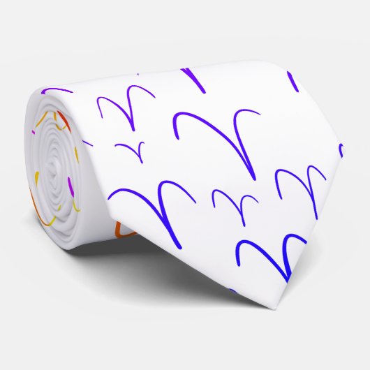 Bold Aries Krawatte (Gerollt)