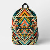 Bold Aztec Adventure Backpack Bedruckter Rucksack (Vorderseite)