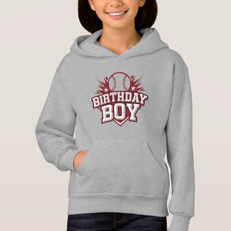Bold Baseball Geburtstag Hoodie