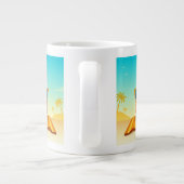 "Bold Beach Mood" Jumbo-Tasse (Rückseite)