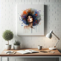 Bold & Beautiful Afro Art Expression