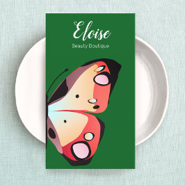 Bold Beautiful Butterfly Visitenkarte