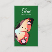 Bold Beautiful Butterfly Visitenkarte (Vorderseite)