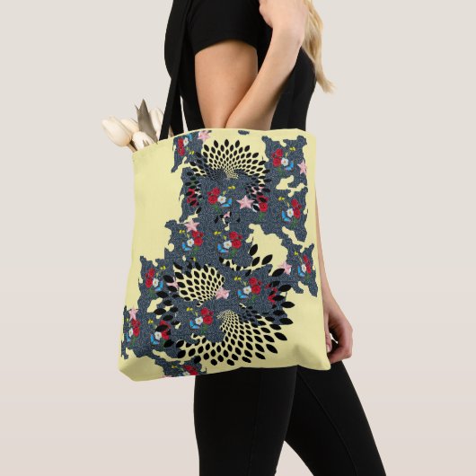 "Bold & Beautiful Shoulder Printed Tasche" "Artful Tasche (Von Nahem)