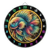 Bold Betta Dartboard Wall Accent Dartscheibe (vorne)