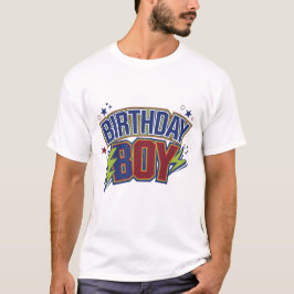 Bold Birthday Boy T-Shirt