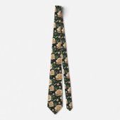 Bold Birthday Gifts For Husband Rose Floral Krawatte (Vorderseite)