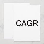 Bold Black CAGR Programm (Vorne/Hinten)