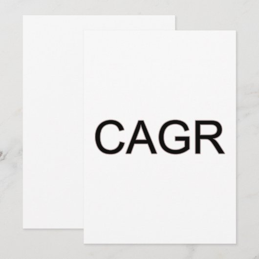 Bold Black CAGR Programm (Vorne/Hinten)