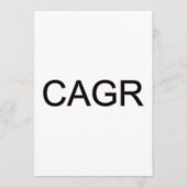 Bold Black CAGR Programm (Vorderseite)
