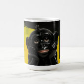 Bold Black Chimp Kaffeetasse (Mittel)