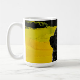 Bold Black Chimp Kaffeetasse