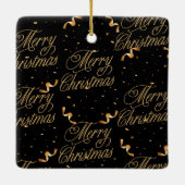 Bold Black Keramikornament (Rückseite)