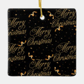 Bold Black Keramikornament (Vorderseite)