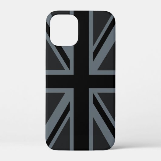 Bold Black Union Jack Case-Mate iPhone Hülle (Rückseite)