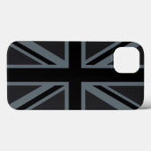 Bold Black Union Jack Case-Mate iPhone Hülle (Rückseite (Horizontal))