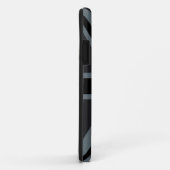 Bold Black Union Jack Case-Mate iPhone Hülle (Hinten/Rechts)
