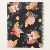 Bold Blooms floral Themenplaner Planer (Rückseite)