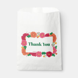 Bold Blooms Fvor Bag Geschenktütchen