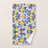 Bold Blue Italy Positano Lemon Badhandtuch Set (Handtuch)