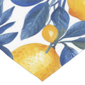 Bold Blue Italy Positano Lemon Kurzer Tischläufer (Ecke)