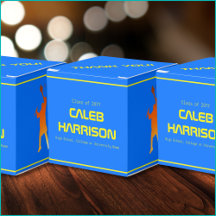 Bold Blue Modern Tech Abschluss